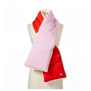 Color Block Puffer Scarf - LEGO Collection x Target Pink/Red